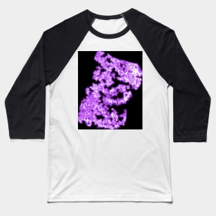 Purple crystal neon Baseball T-Shirt